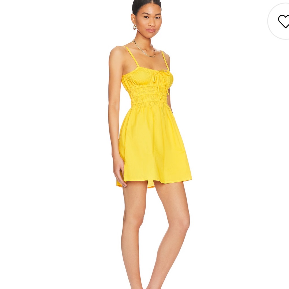 Faithfull the Brand Sunny Yellow Dress